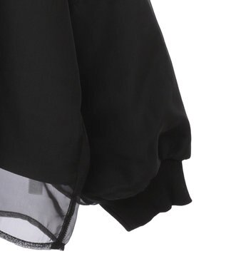 AMERICAN HOLIC オーガンジーレイヤードスウェット Charcoal Gray