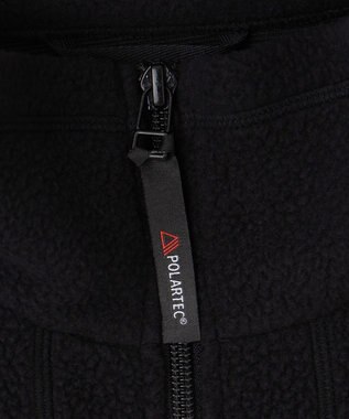 UNFILO MENS 【男女兼用】ポーラテック ボアベスト ブラック