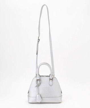 LA BAGAGERIE 【MONICA】2wayミニボストンバッグ シルバー