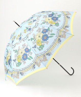 ANY SIS 【WEB限定】スカーフプリント 傘 サックス