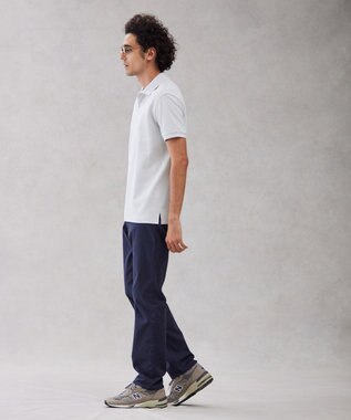 J.PRESS MEN 【大人気】アメリカンコットン鹿の子 バックブルポロシャツ サックスブルー系