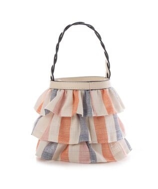 UNBILLION cachecache ミニフリルバケツ型2wayショルダーバッグ ミックス