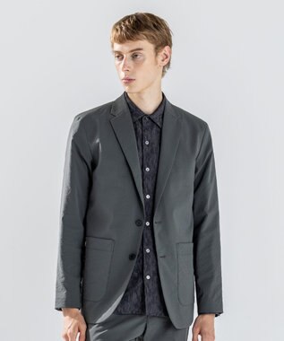 JOSEPH HOMME 新素材【ストレッチ】グレインウェーブストレッチ     ジャケット ダークグリーン系