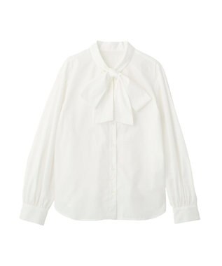 YECCA VECCA ボウタイシャツ White