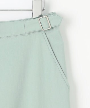 J.PRESS LADIES 【セットアップ対応・洗える】セルロースリネンストレッチ テーパード パンツ ミント系