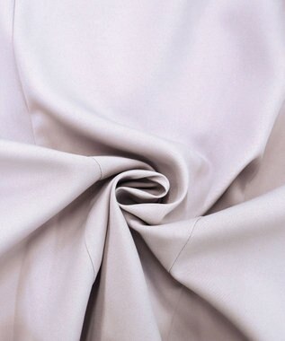 Tiaclasse 【洗える】プリーツパフ袖チュニックブラウス グレー