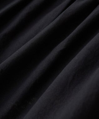 Green Parks ■ＥＳＣＡＲ　バイカラー刺繍ティアードスカート Black