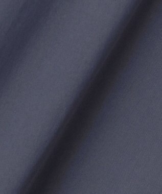 23区 【SLOW/一部店舗限定】タンブラーコットンブロード シャツワンピース ダルブルー系