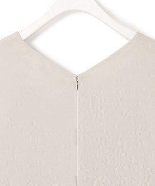 ICB 【WEB限定・洗える】BackSatinGeorgette ジャンパースカートワンピース ベージュ系