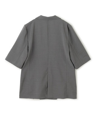 UNFILO TENNEN TOUCH ハーフスリーブジャケット グレー