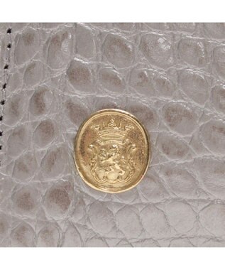 A.D.M.J. 【牛革】クロコ型押しサイドバックルトート25cm(ショルダーストラップ付) GG