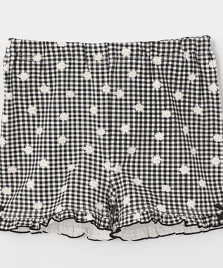 ANY KIDS 1分丈スパッツ ギンガムチェック