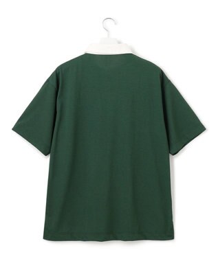 J.PRESS YORK STREET 【UNISEX】オーバーシルエットラガーシャツ ダークグリーン系