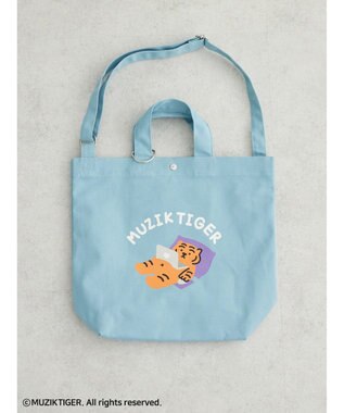 Green Parks ムジークタイガー／２ＷａｙキャンバストートＢＡＧ Blue