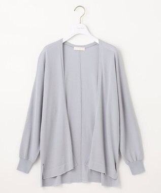 ANY SIS L 【UVケア】アイスタッチ カーディガン ブルーグレー