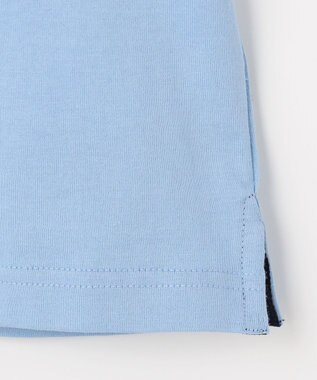J.PRESS KIDS 【100-130cm】ビックロゴリンガー 半袖Ｔシャツ サックスブルー