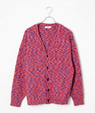 WEGO ツイストブークレカーディガン オレンジその他