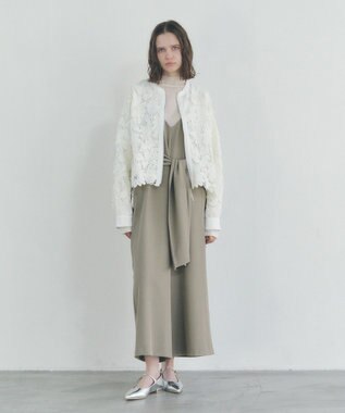 YECCA VECCA マルチwayキャミオールインワン Gray Beige