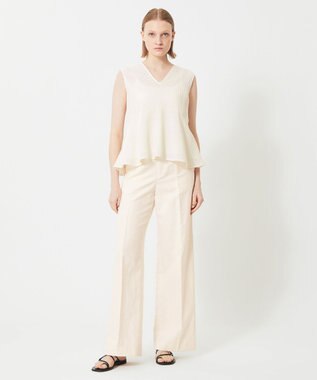 BEIGE， WISTERIA / ワイドパンツ Off White