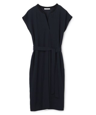 BEIGE， CINDY / Vネックワンピース Navy×Black