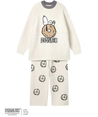 une nana cool 【スヌーピー】PEANUTS × une nana cool プルオーバー＆ロングパンツセット SNOOPY CR
