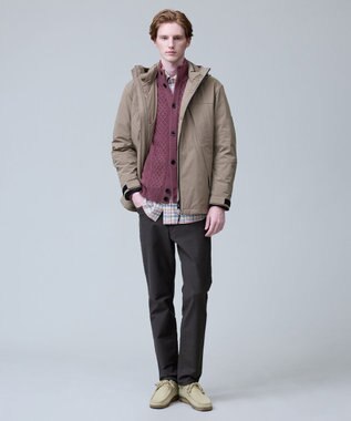 J.PRESS MEN テンセルミックスコットンネルシャツ / B.D. ホワイト系3