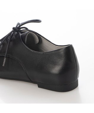 ing <ing>ソフトレースアップシューズ ブラック