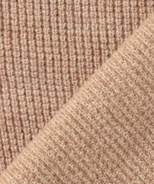 J.PRESS MEN ウール×カシミヤの上質素材【Cash Lamb's Wool】ハーフジップ ニット_25年モデル ベージュ系