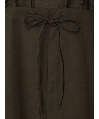 earth music&ecology ＳＥＴ２点ヘリンボーンベスト＋キャミドレ Black