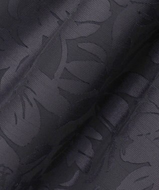 自由区 L 【セットアップ対応・洗える】フラワーオパールタックフレア スカート ネイビー