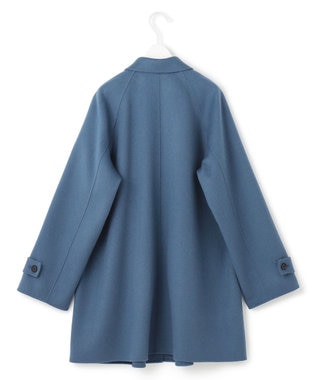 ICB WoolRever  ステンカラーコート ブルーグレー系