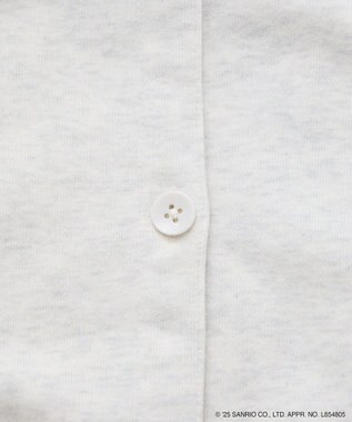 earth music&ecology チャンピオン　ハローキティ×ｅｍａｅ裏毛カーディガン Oatmeal