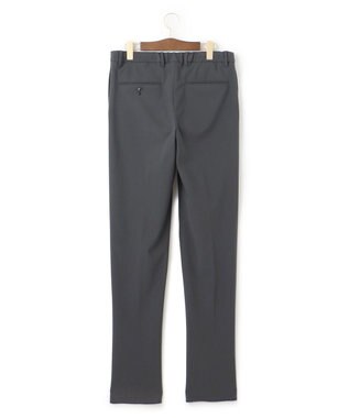 J.PRESS MEN メカニカルストレッチトリコットメッシュ スローンイージーワンタック スラックス グレー系