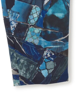 JOSEPH HOMME 【新柄】テクノボイルストレッチ ドロスト付きワイドテーパードパンツ / TEDDY CONVERTIBLE ブルー系5