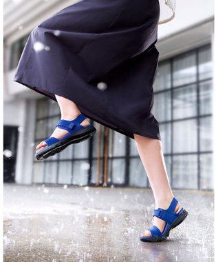 steppi 【洗える/新色登場】スポーツサンダル ブルー