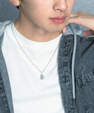 WEGO Mイニシャルネックレス 柄2