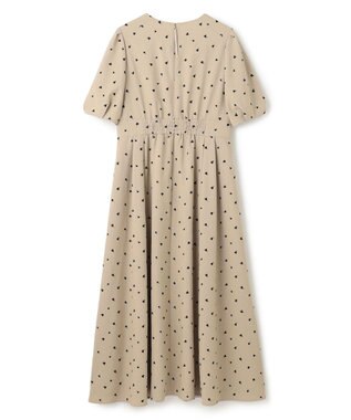 TOCCA 【星風まどかコラボ・大好評につき追加生産！】IN MY HEART ドレス ベージュ系7