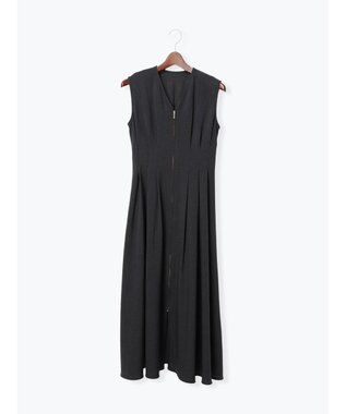 Te chichi ミックスツイルジャンスカワンピース(セットアップ可)《2026 SUMMER LOOK item》 チャコールグレー
