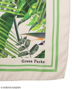 Green Parks 日比谷花壇スカーフ Red