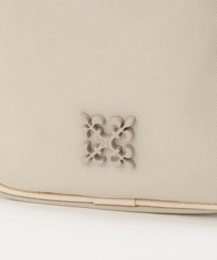 russet コーデュラナイロンスクエアショルダーバッグ(CE-1751) L.Greige