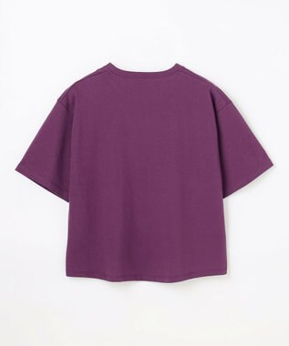 ANY L ANYファンクションロゴTシャツ パープル