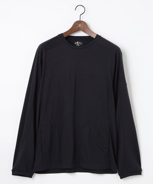 JOSEPH ABBOUD MOUNTAIN 【UNISEX】メリノウール天竺 カットソー ネイビー系