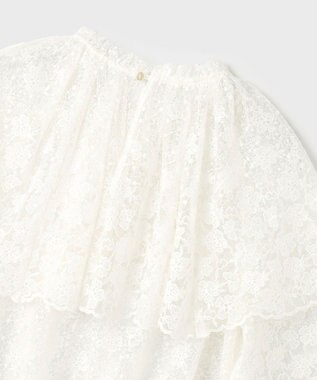 GRACE CONTINENTAL レースケープブラウス キナリ