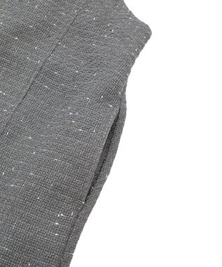 Green Parks フロントＺＩＰツイードキャミワンピース Gray