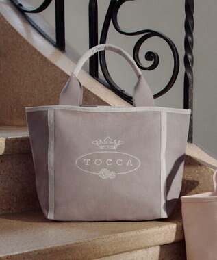 TOCCA BOW BRIDGE CANVAS TOTE トートバッグ