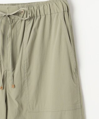 ANY 【洗濯機可/ウエストゴム】パラシュートパンツ カーキ