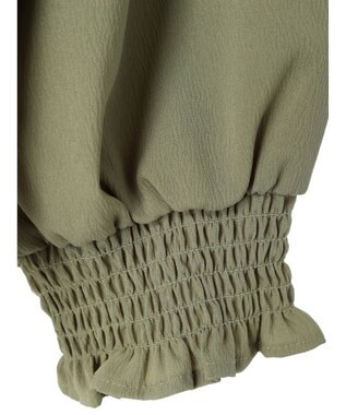 Green Parks ・ＥＬＥＮＣＡＲＥ　ＤＵＥ　ハイネックブラウス Light Khaki