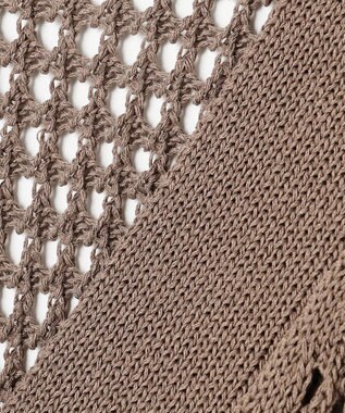 uncrave メッシュニット カーディガン トープ