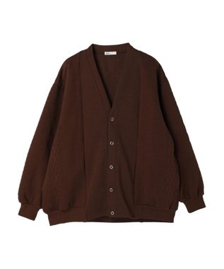 CRAFT STANDARD BOUTIQUE JQカット切り替えカーディガン1 Black