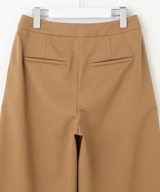 自由区 【カトリエムブーケ】Belle forme スーパーワイドパンツ キャメル